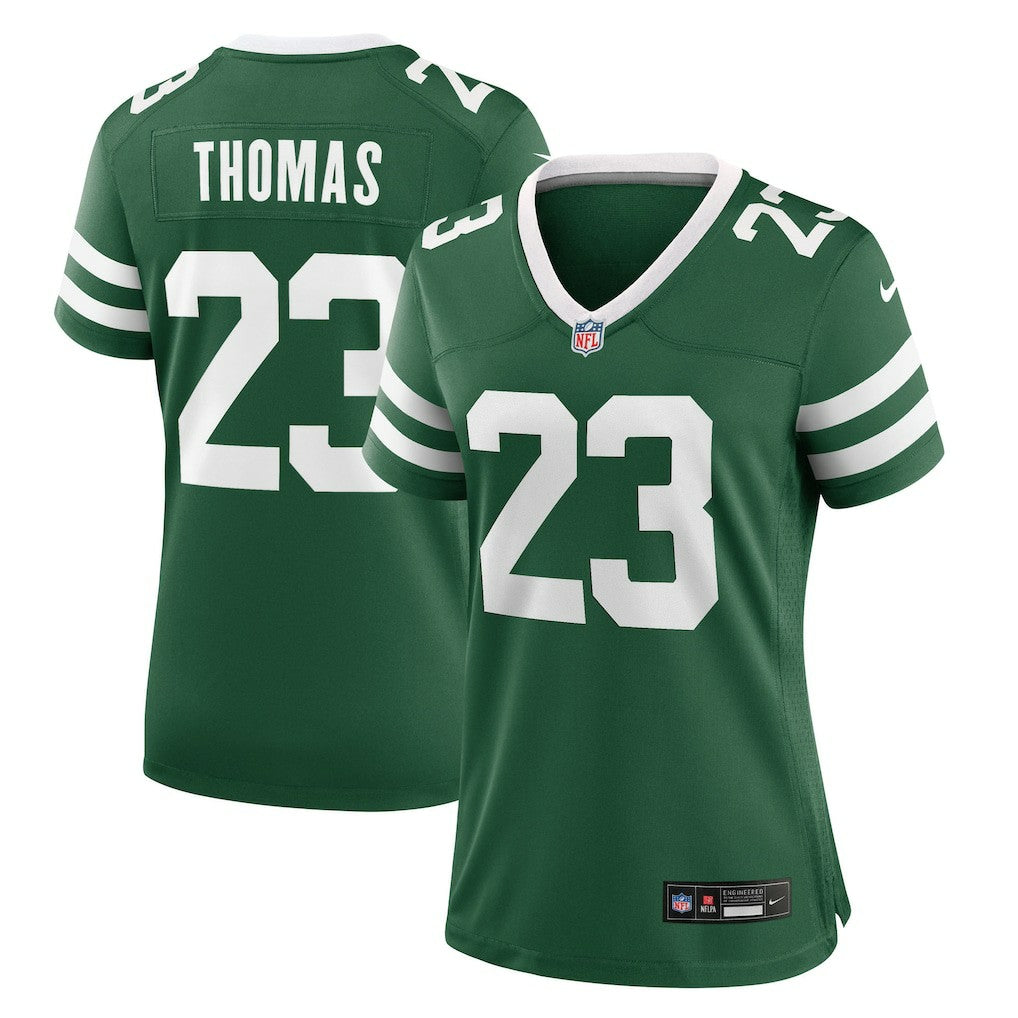 Azareye'h Thomas New York Jets Women's Team Game Jersey Legacy Green - Nike