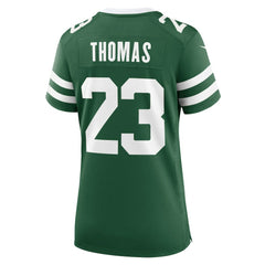 Azareye'h Thomas New York Jets Women's Team Game Jersey Legacy Green - Nike