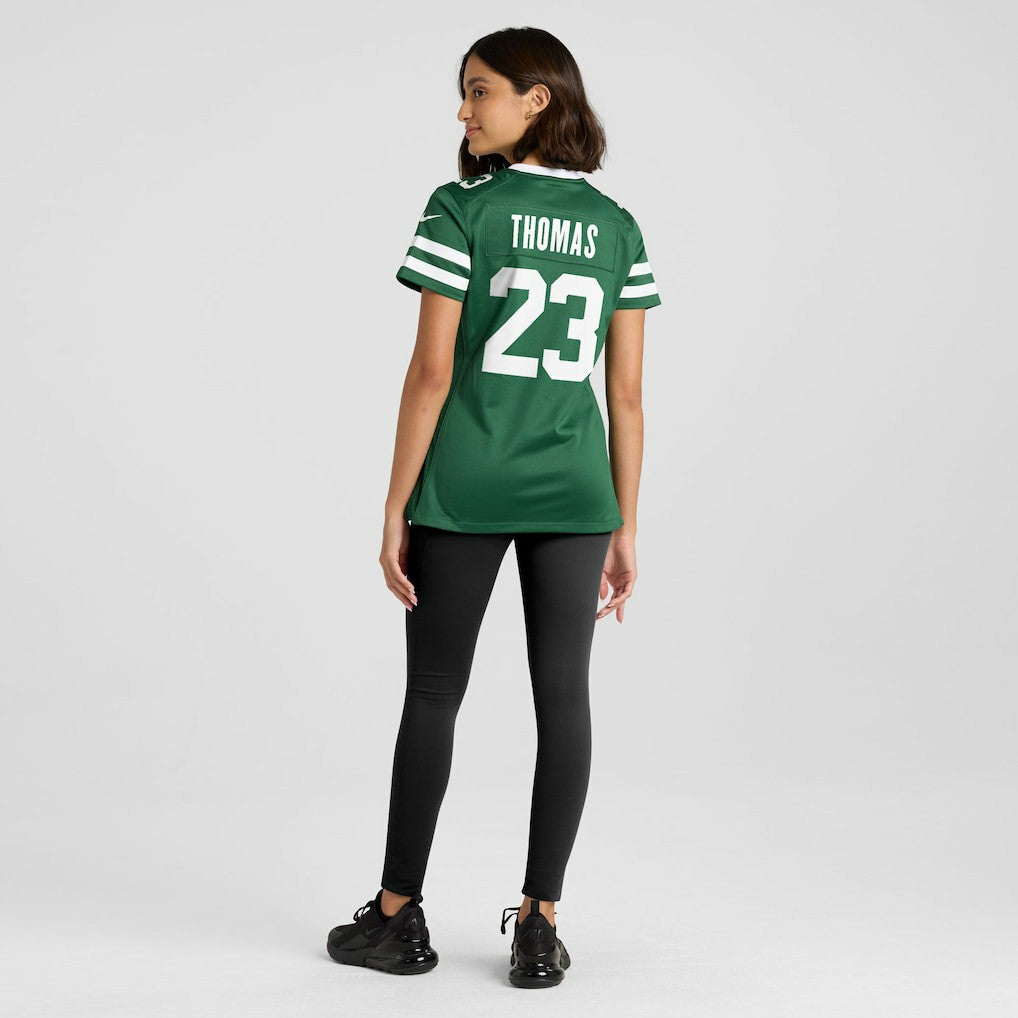 Azareye'h Thomas New York Jets Women's Team Game Jersey Legacy Green - Nike