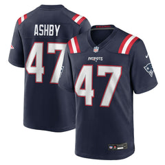 Julian Ashby New England Patriots Team Game Jersey Navy - Nike