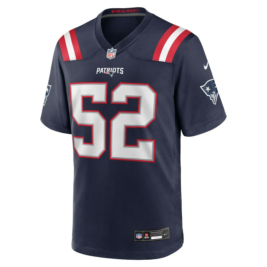 Marcus Bryant New England Patriots Team Game Jersey Navy - Nike