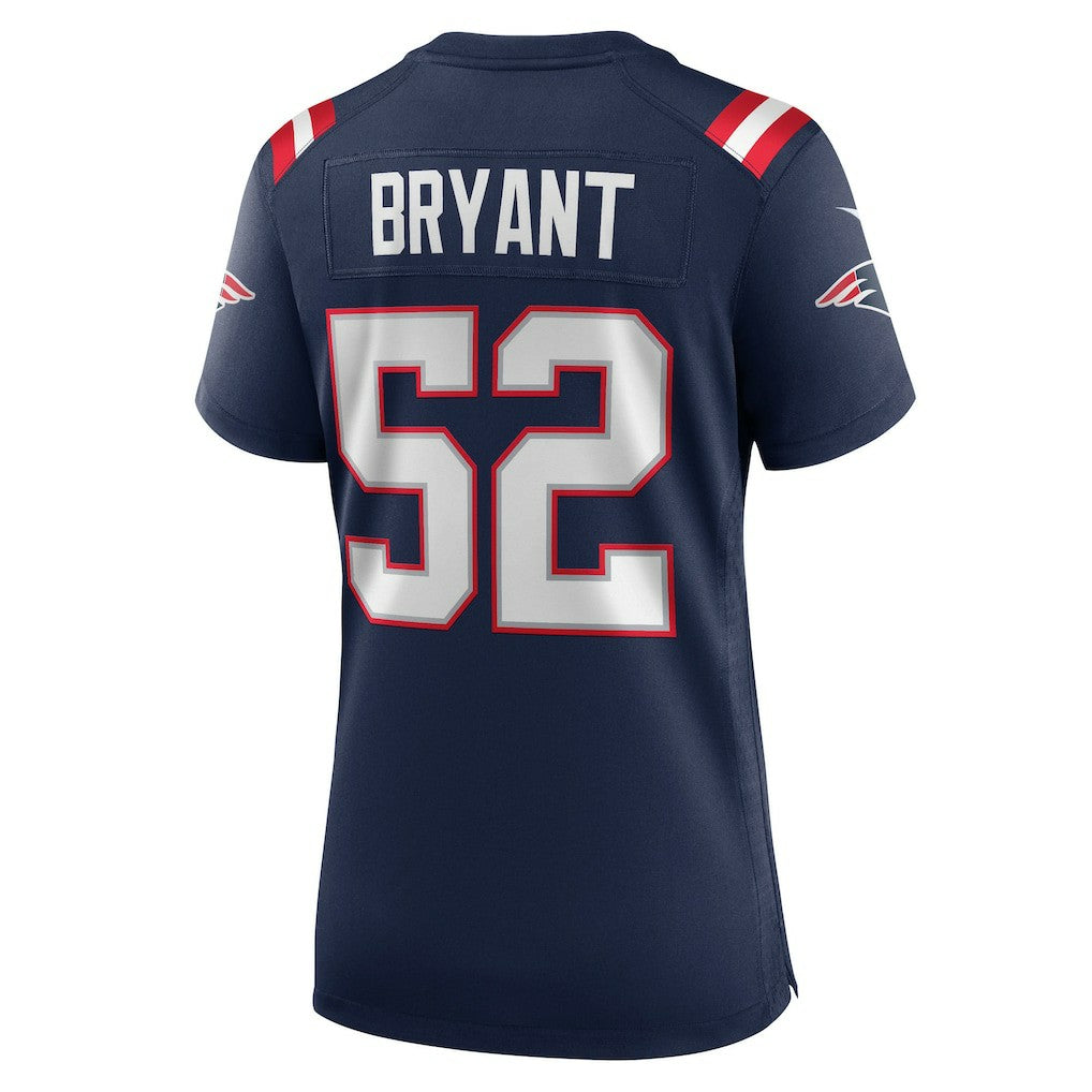 Marcus Bryant New England Patriots Women's Team Game Jersey Navy - Nike