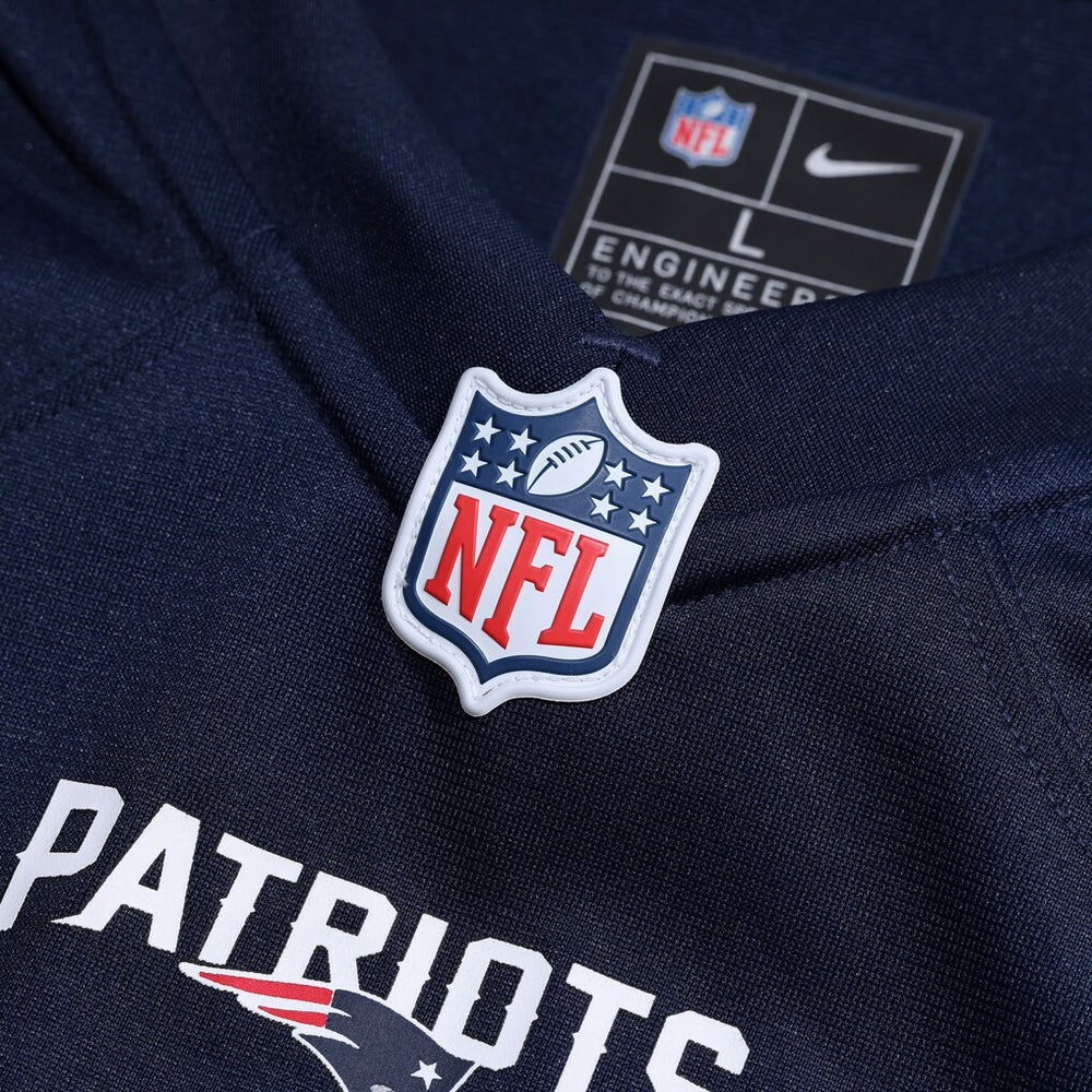 Morgan Moses New England Patriots Team Game Jersey Navy - Nike