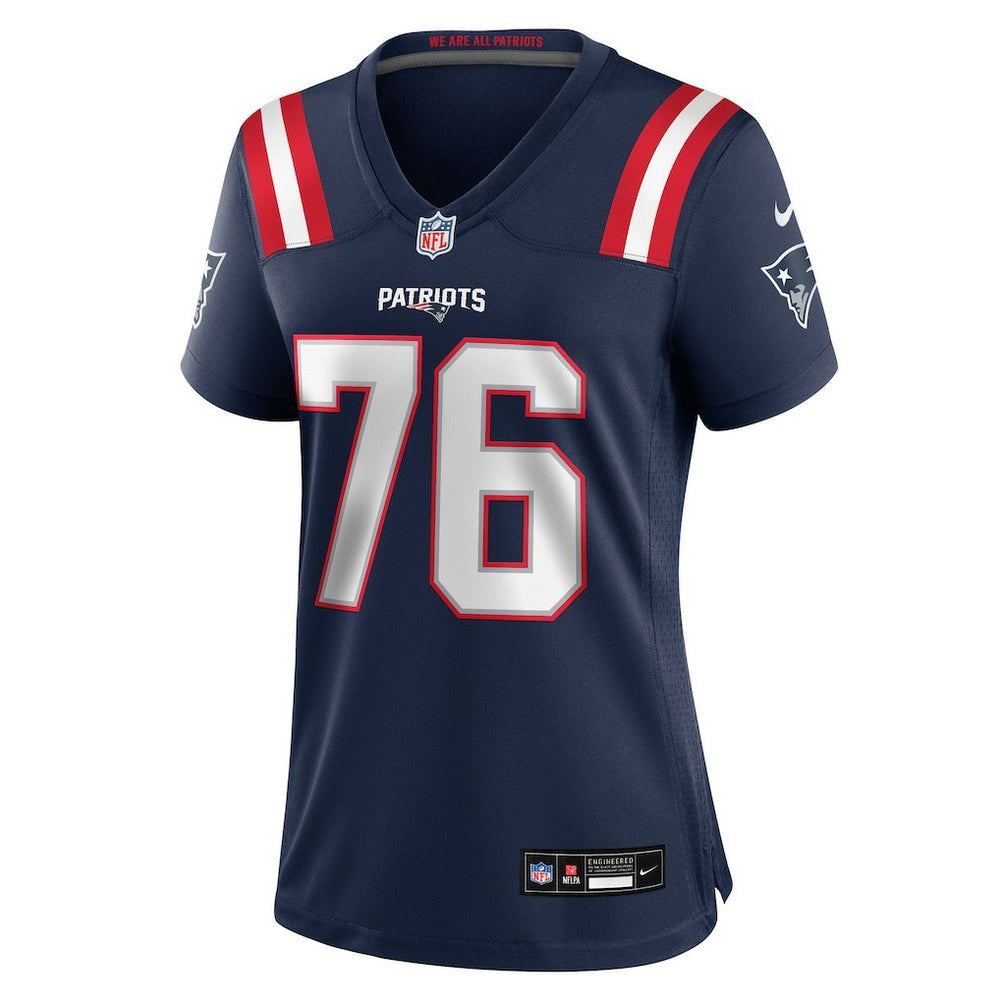 Morgan Moses New England Patriots Women's Team Game Jersey Navy - Nike