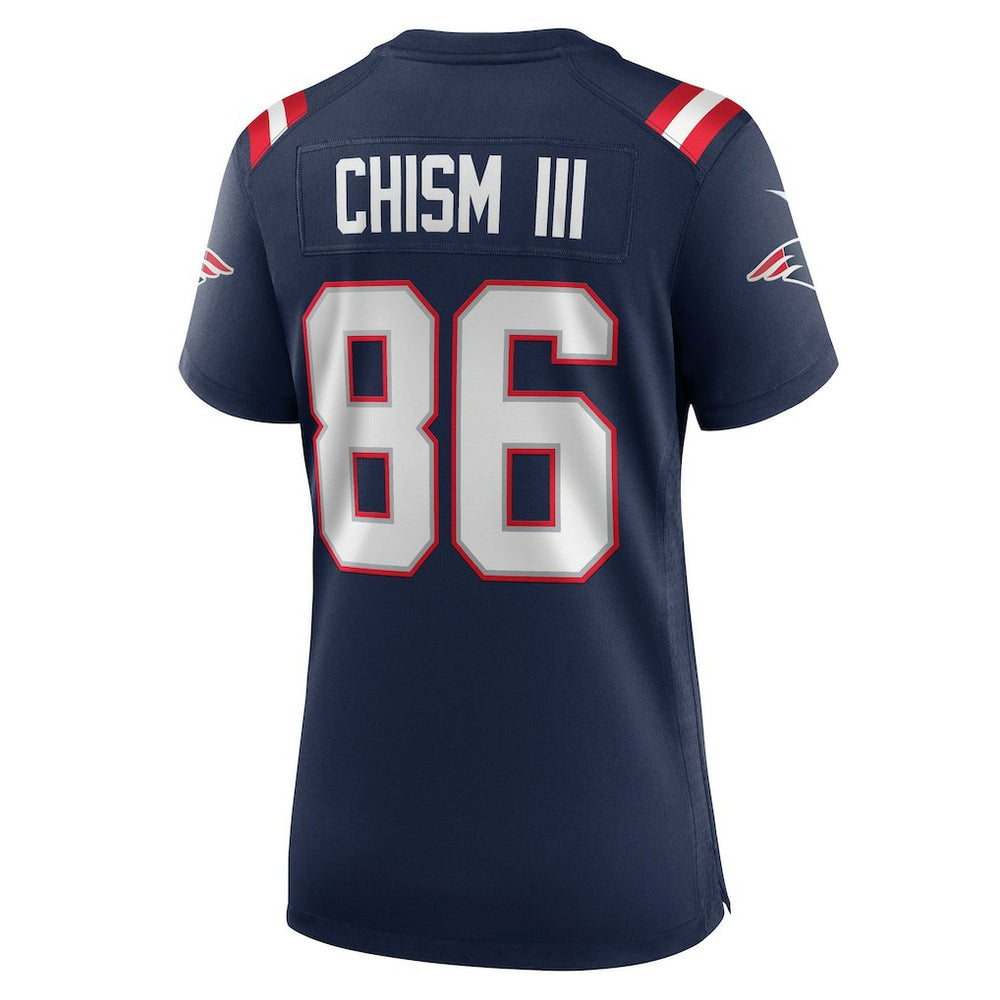 Efton Chism III New England Patriots Women's Team Game Jersey Navy - Nike