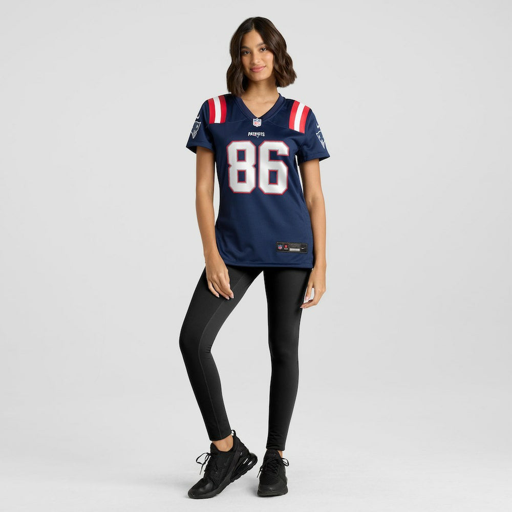 Efton Chism III New England Patriots Women's Team Game Jersey Navy - Nike