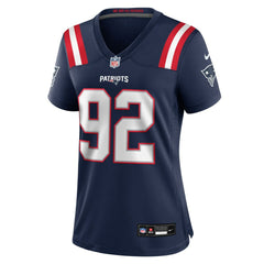 Joshua Farmer New England Patriots Women's Team Game Jersey Navy - Nike