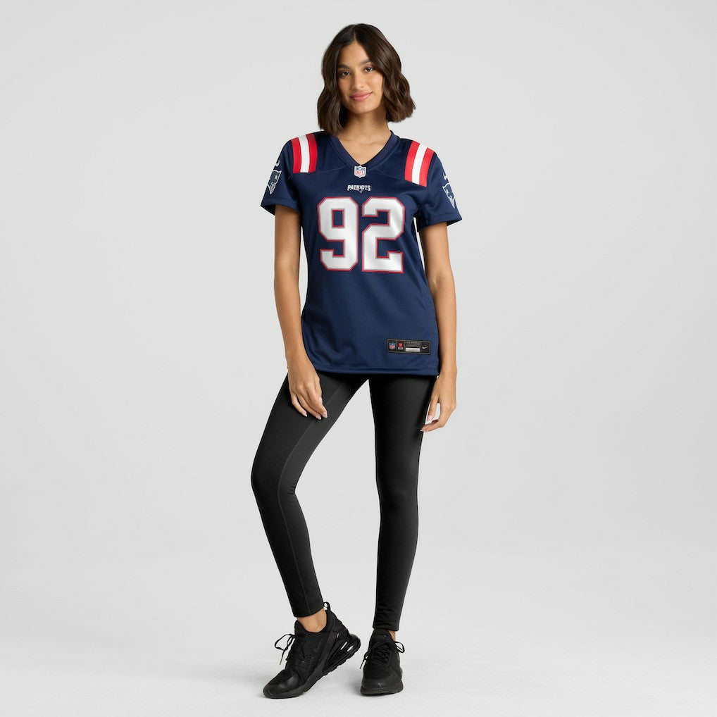 Joshua Farmer New England Patriots Women's Team Game Jersey Navy - Nike