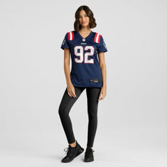 Joshua Farmer New England Patriots Women's Team Game Jersey Navy - Nike