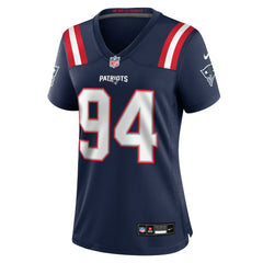 Cory Durden New England Patriots Women's Team Game Jersey Navy - Nike