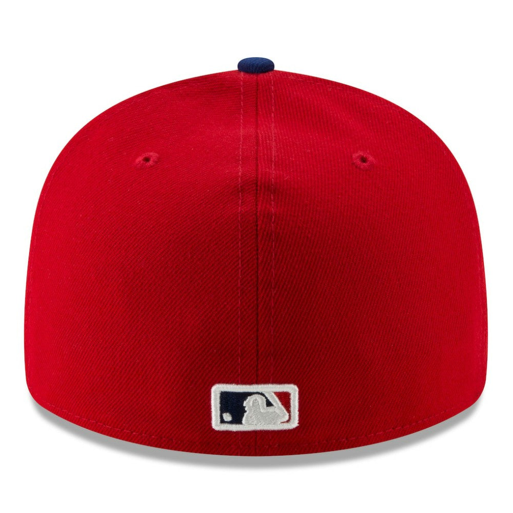 Philadelphia Phillies New Era 2025 MLB Postseason Side Patch Low Profile 59FIFTY Fitted Hat Lifestyle