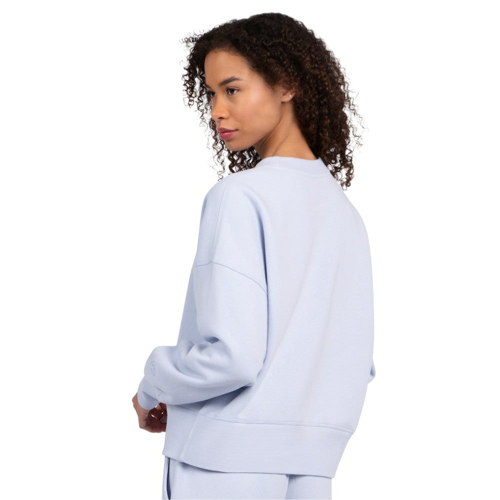 Utah Mammoth - Starter Women's Boxy Cropped Sweatshirt Blue