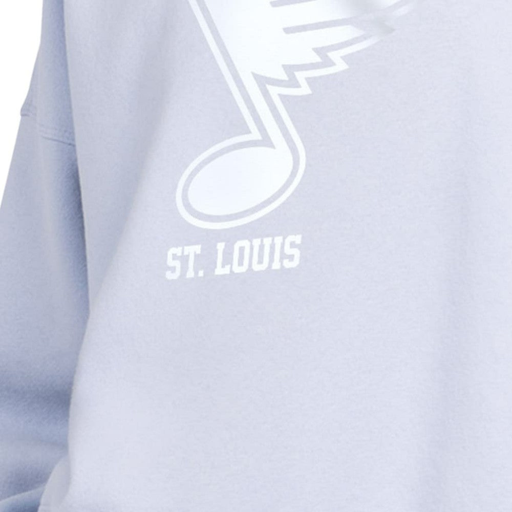 St. Louis Blues - Starter Women's Boxy Cropped Sweatshirt Blue