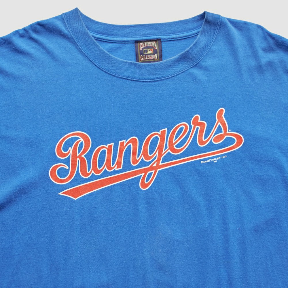 Texas Rangers Stitches 2002 T-Shirt Clearance