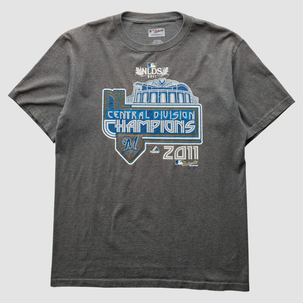 Milwaukee Brewers Majestic 2011 T-Shirt discount