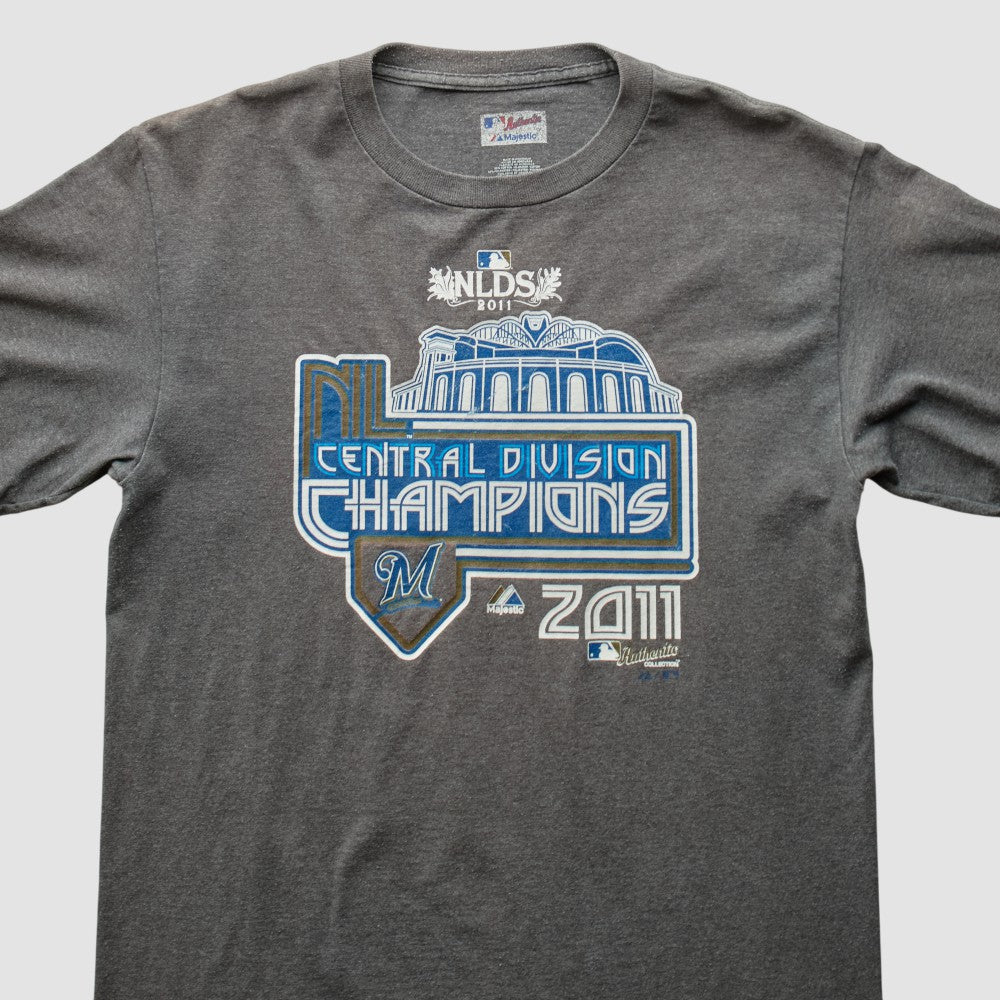 Milwaukee Brewers Majestic 2011 T-Shirt discount