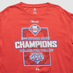 Philadelphia Phillies Majestic 2009 T-Shirt Clearance