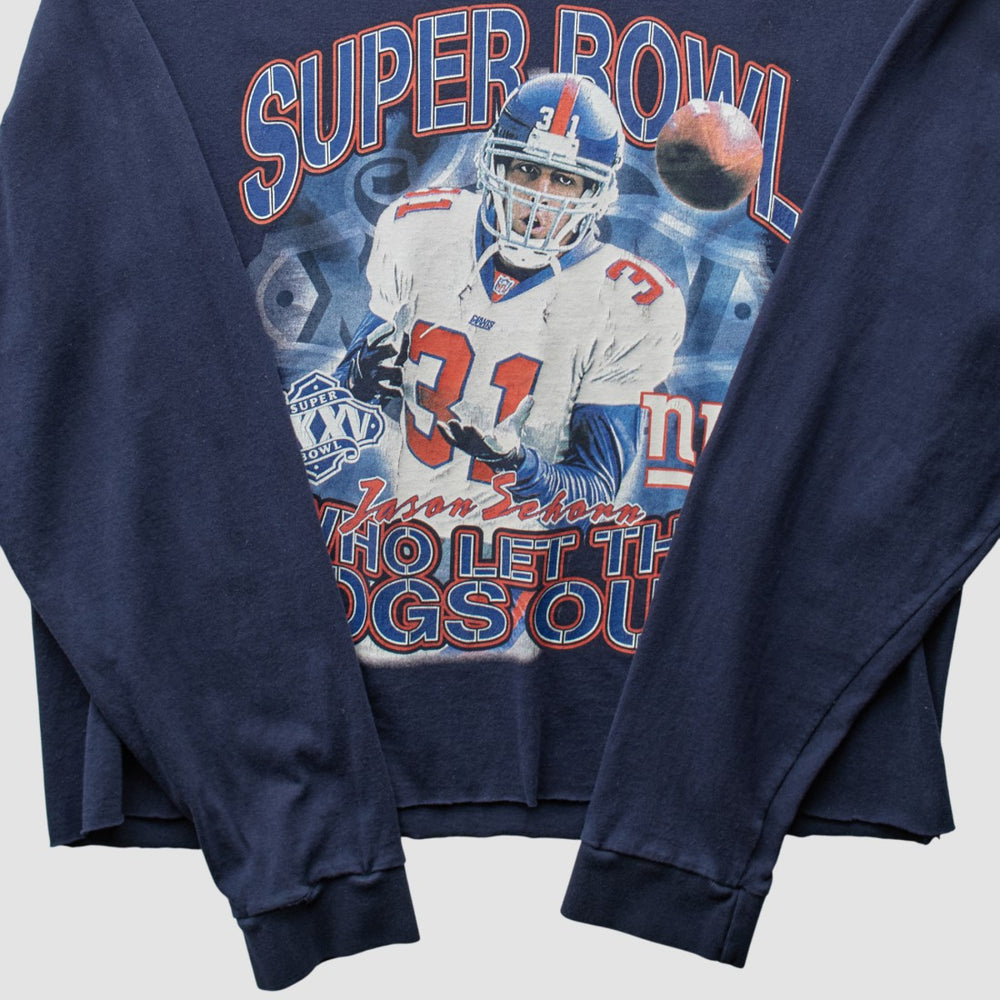 New York Giants 2001 T-Shirt Navy Vintage - Fanatics