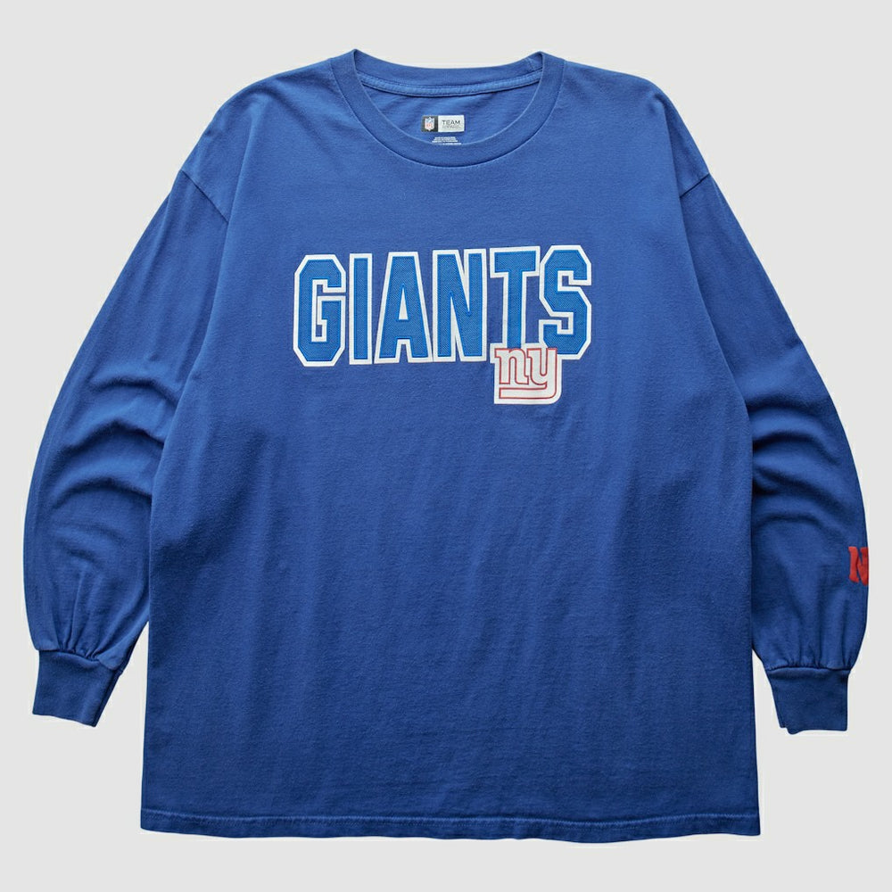 New York Giants NFL 2010s T-Shirt Blue Vintage - Fanatics