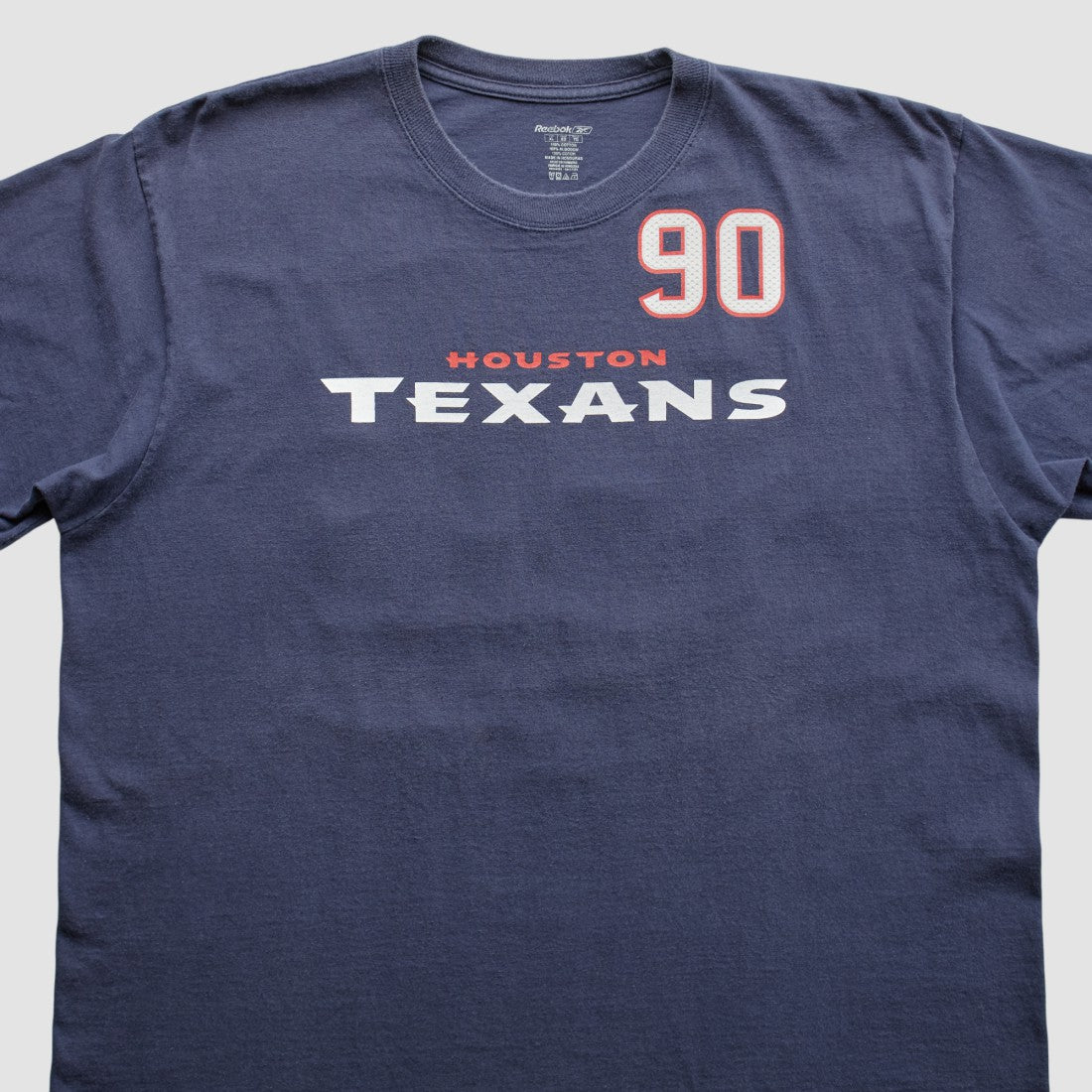 Houston Texans Reebok 2000s T-Shirt Navy Vintage - Fanatics