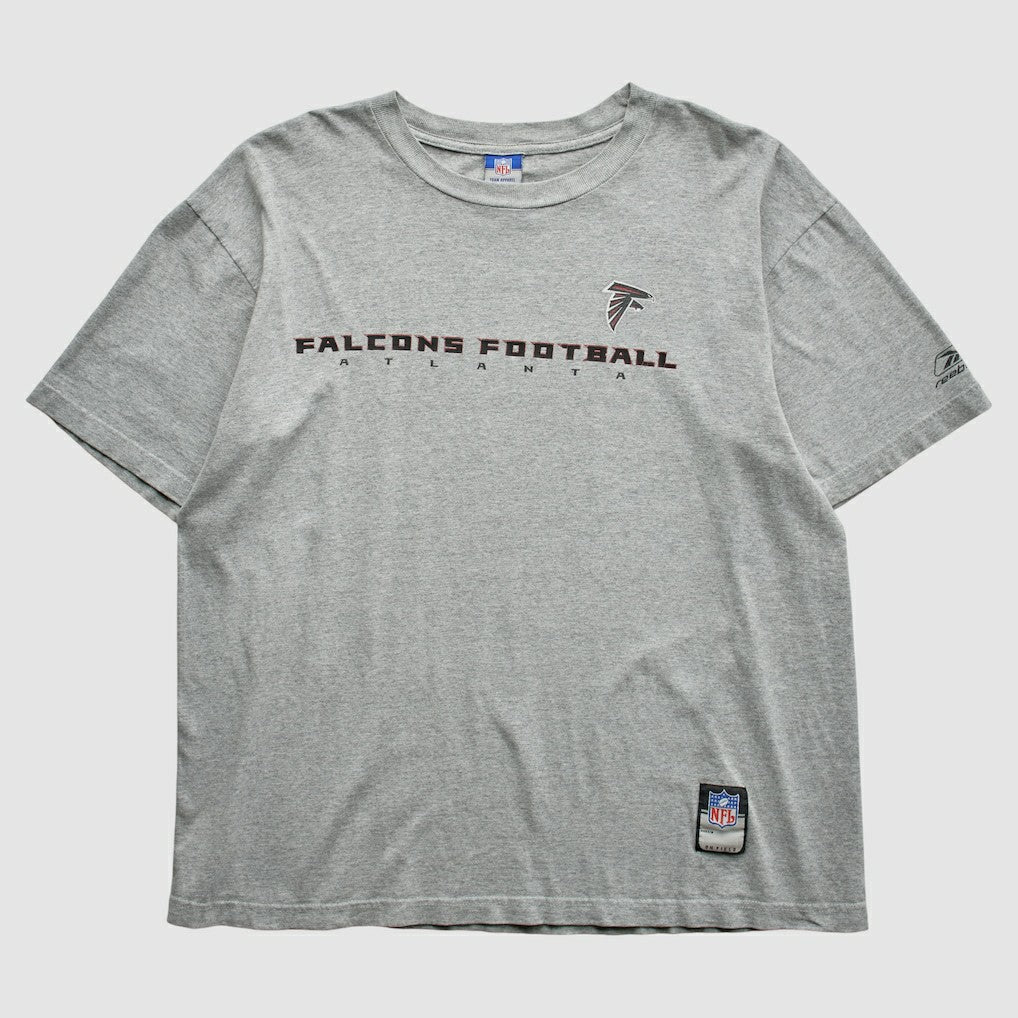 Atlanta Falcons Reebok 2000s T-Shirt Gray Vintage - Fanatics