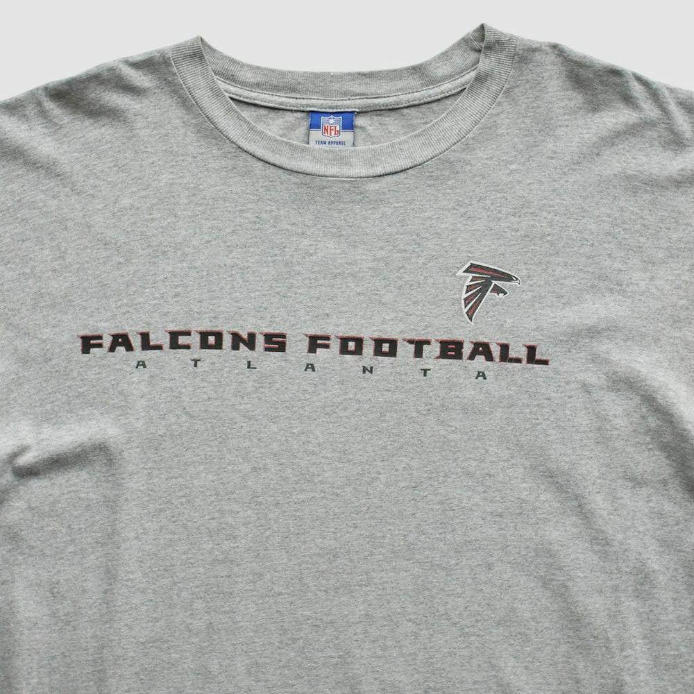 Atlanta Falcons Reebok 2000s T-Shirt Gray Vintage - Fanatics