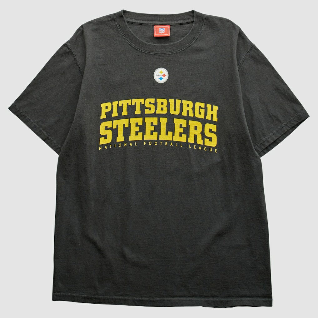Pittsburgh Steelers NFL 2000s T-Shirt Black Vintage - Fanatics