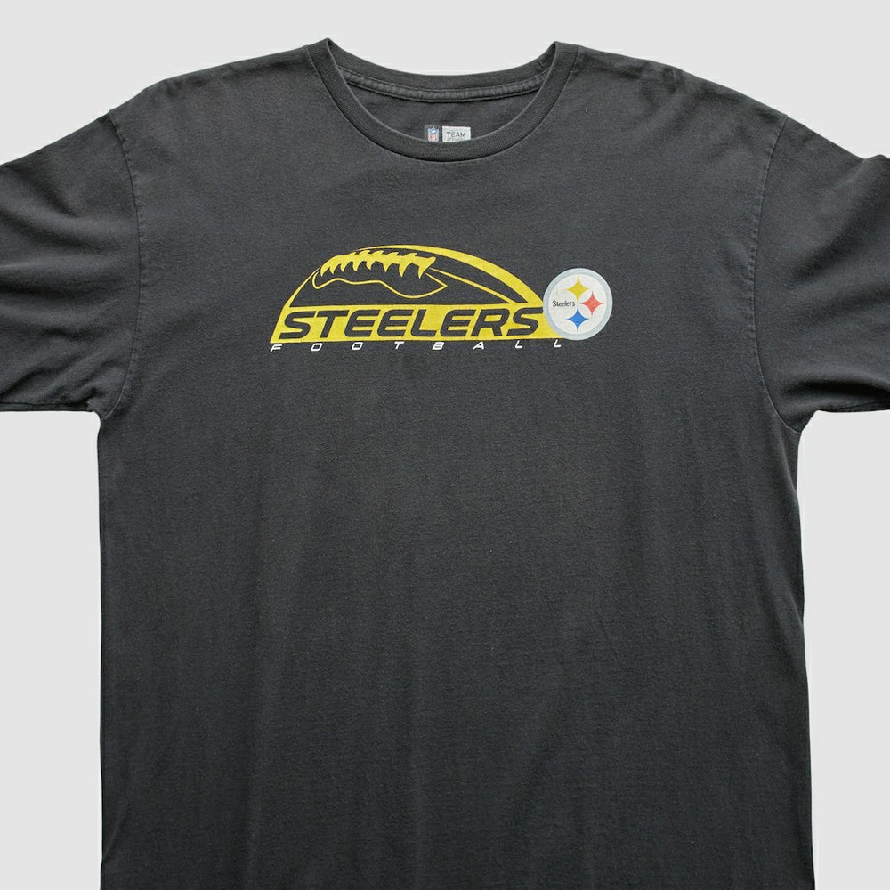 Pittsburgh Steelers 2010s T-Shirt Black Vintage - Fanatics