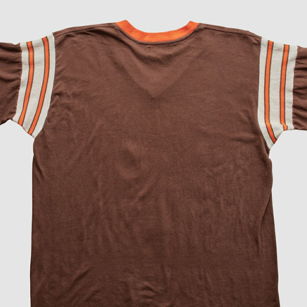 Cleveland Browns 80s T-Shirt Brown Vintage - Fanatics