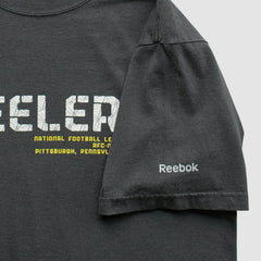 Pittsburgh Steelers Reebok 2000s T-Shirt Black Vintage - Fanatics