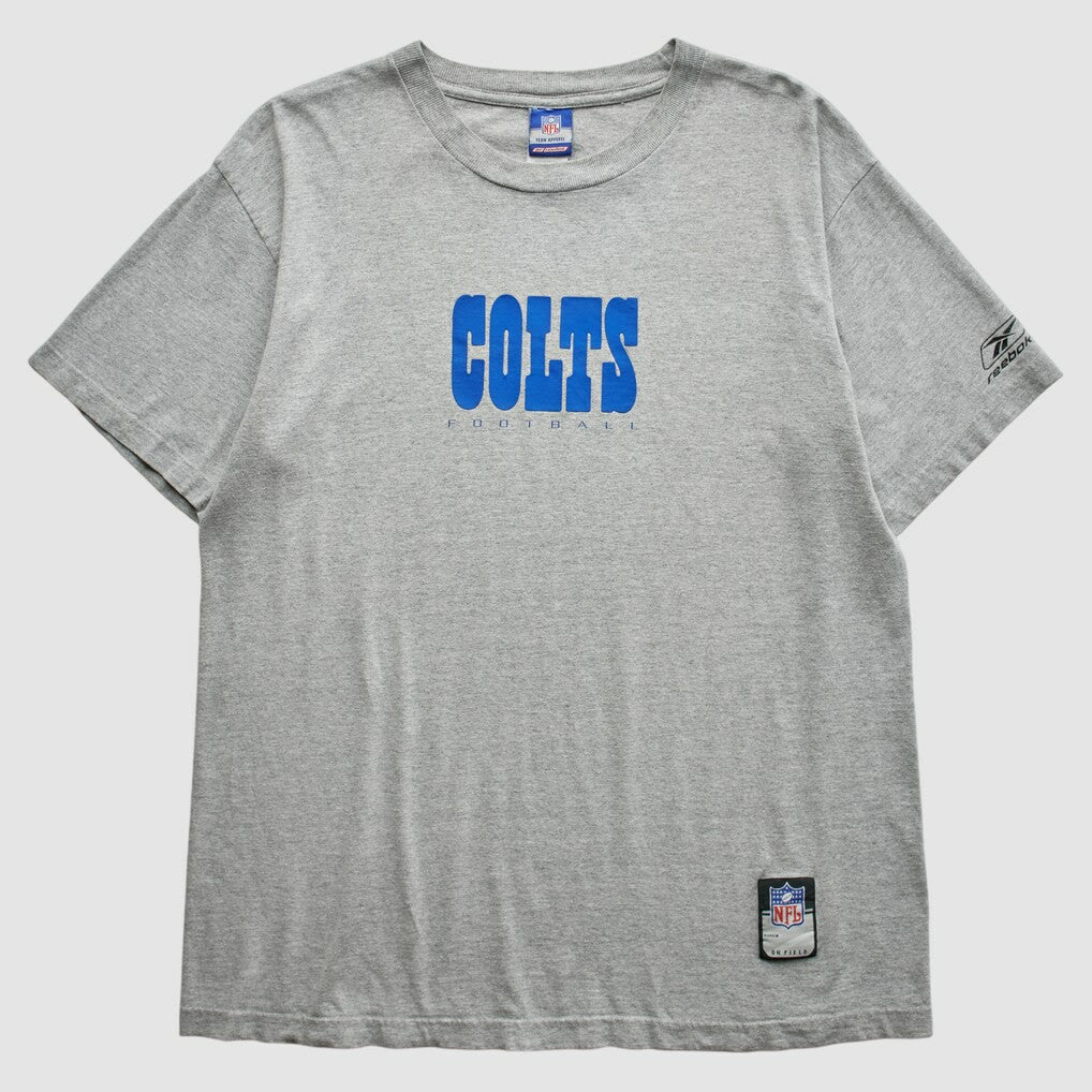 Indianapolis Colts Reebok 2000s T-Shirt Gray Vintage - Fanatics