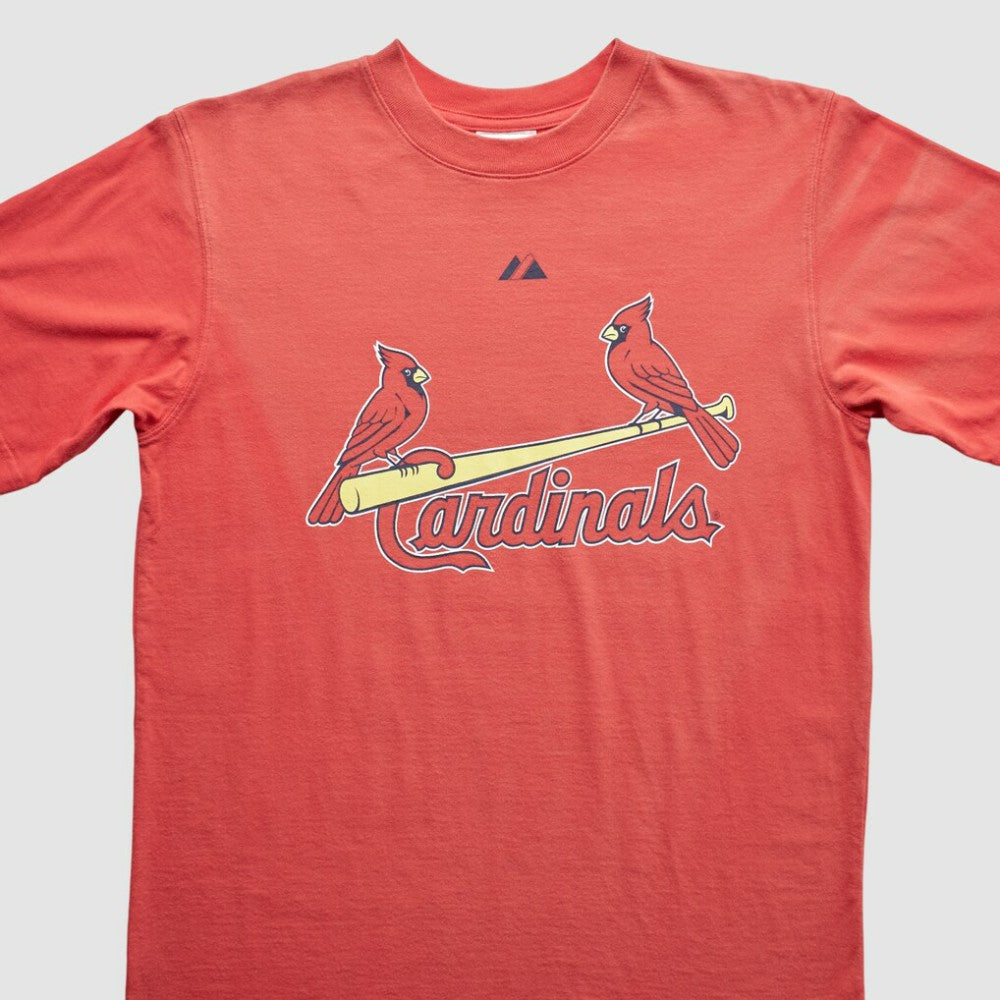 St. Louis Cardinals Majestic 2000s T-Shirt On Sale