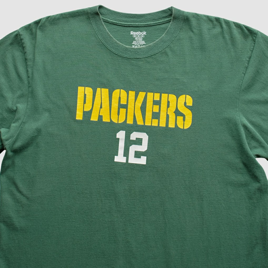 Green Bay Packers Reebok 2008 T-Shirt Green Vintage - Fanatics