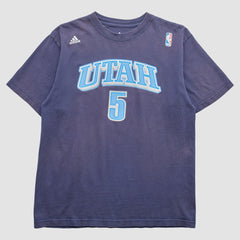 Adidas - Utah Jazz 2006 T-Shirt - Navy Vintage