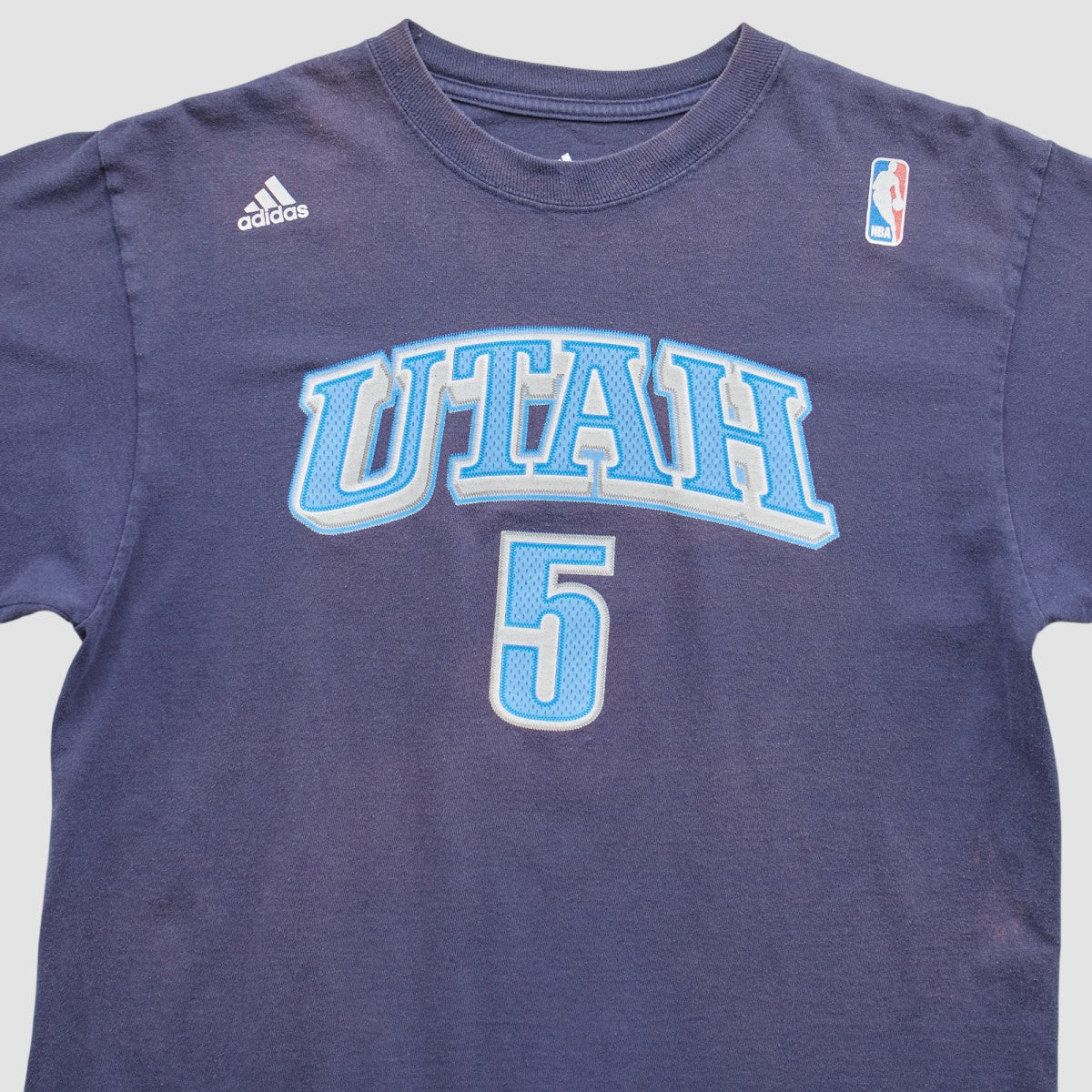 Adidas - Utah Jazz 2006 T-Shirt - Navy Vintage