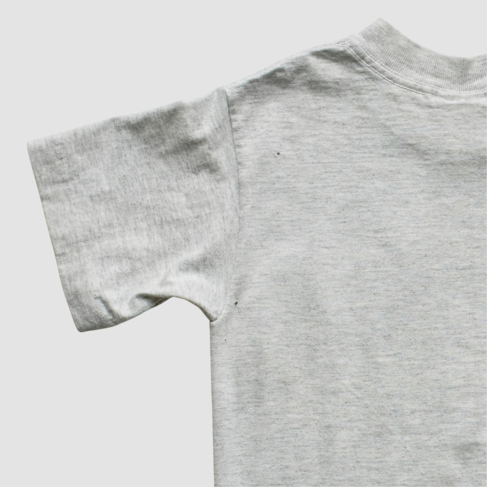 New York Giants Nutmeg Mills 90s T-Shirt Heather Gray Vintage - Fanatics