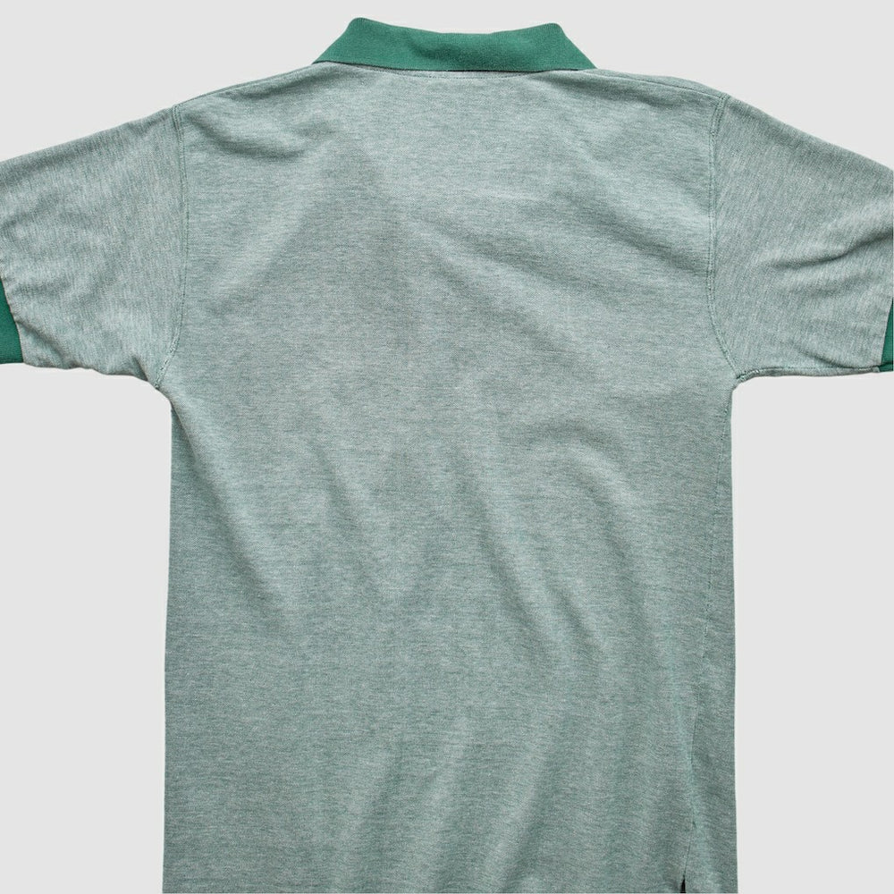 Green Bay Packers Majestic 90s Polo Heather Gray Vintage - Fanatics