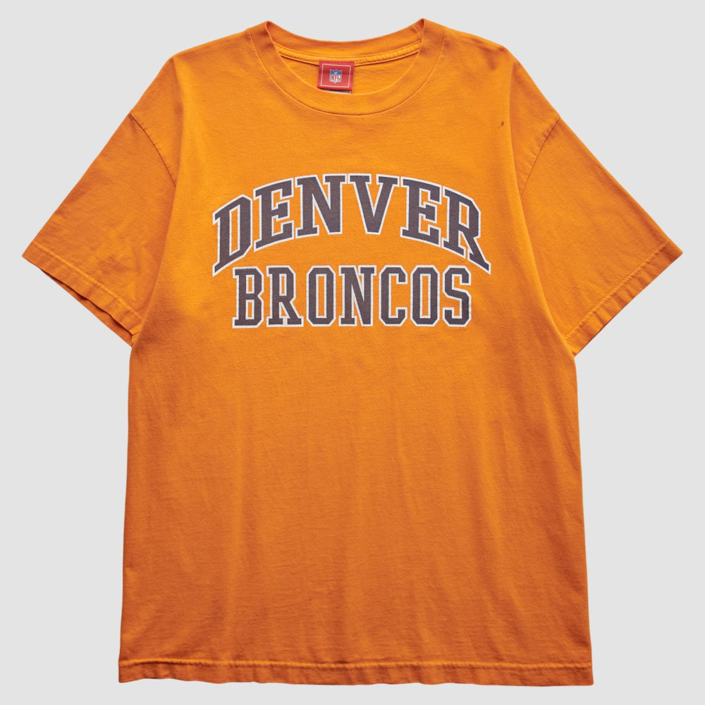 Denver Broncos NFL 2000s T-Shirt Orange Vintage - Fanatics