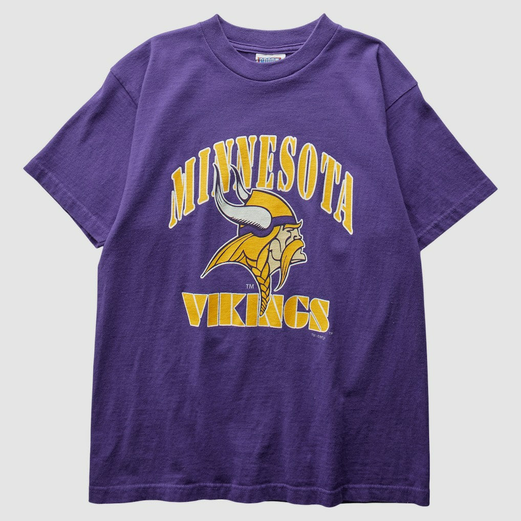 Minnesota Vikings 90s T-Shirt Purple Vintage - Fanatics