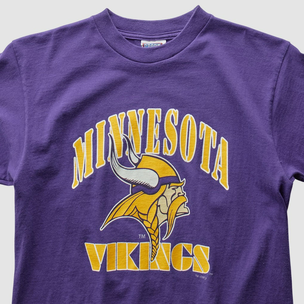 Minnesota Vikings 90s T-Shirt Purple Vintage - Fanatics