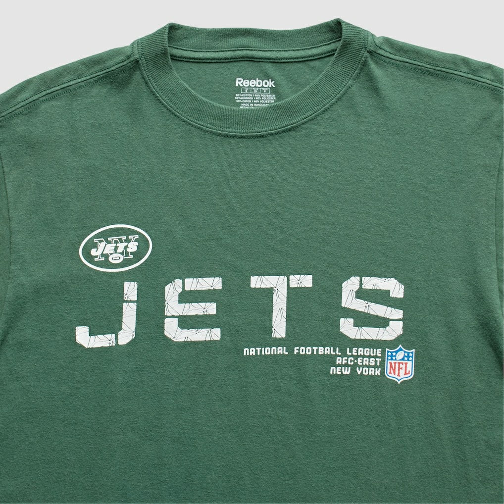 New York Jets Reebok 2000s T-Shirt Green Vintage - Fanatics