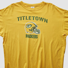 Green Bay Packers NFL 2000s T-Shirt Yellow Vintage - Fanatics
