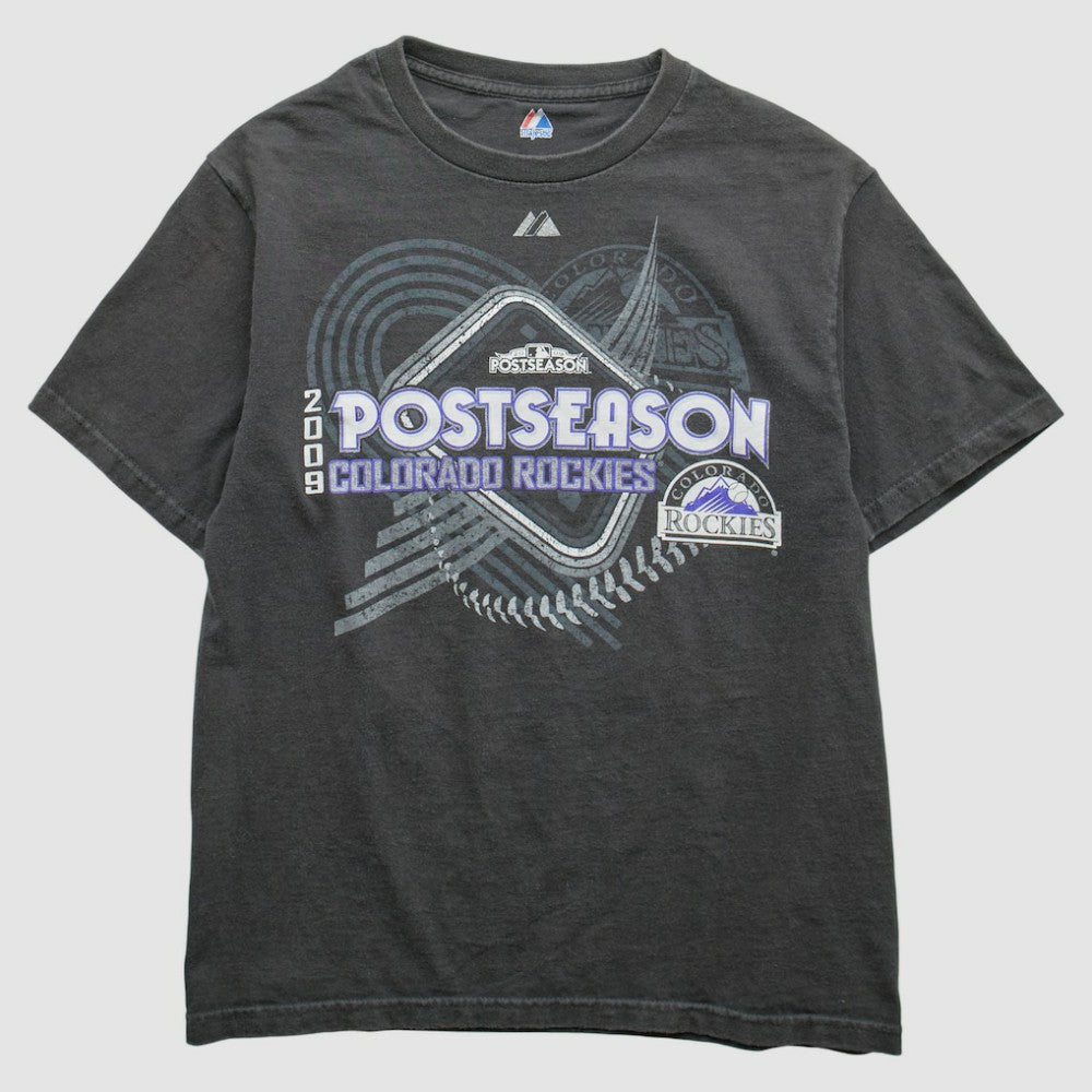 Colorado Rockies Majestic 2009 T-Shirt On Sale