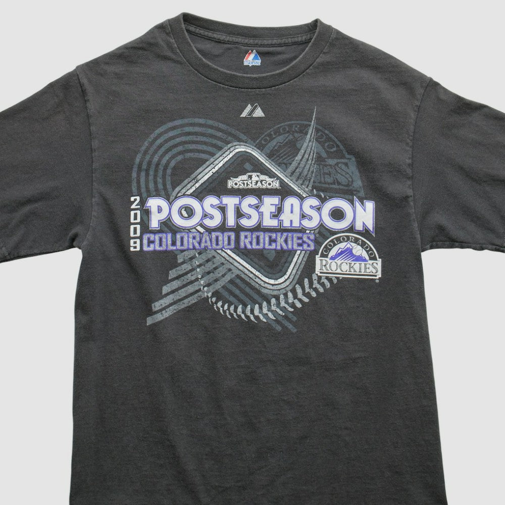Colorado Rockies Majestic 2009 T-Shirt On Sale