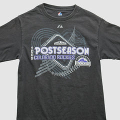 Colorado Rockies Majestic 2009 T-Shirt On Sale