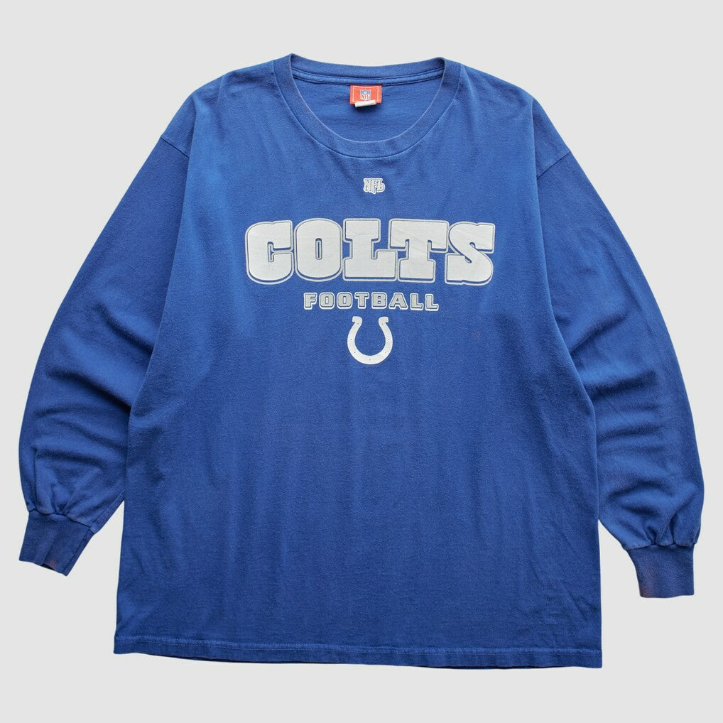 Indianapolis Colts 2000s T-Shirt Blue Vintage - Fanatics