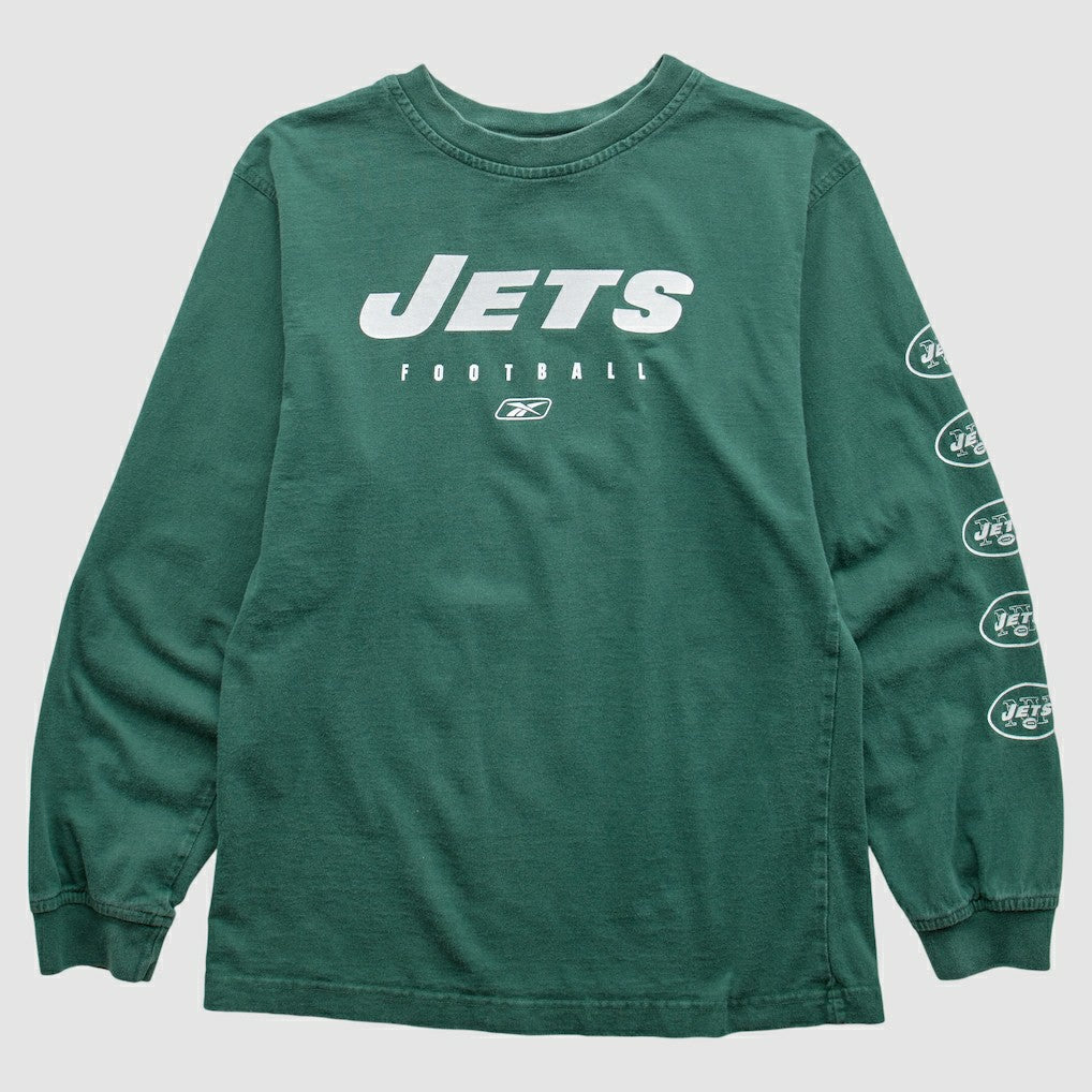 New York Jets Reebok 2000s T-Shirt Green Vintage - Fanatics