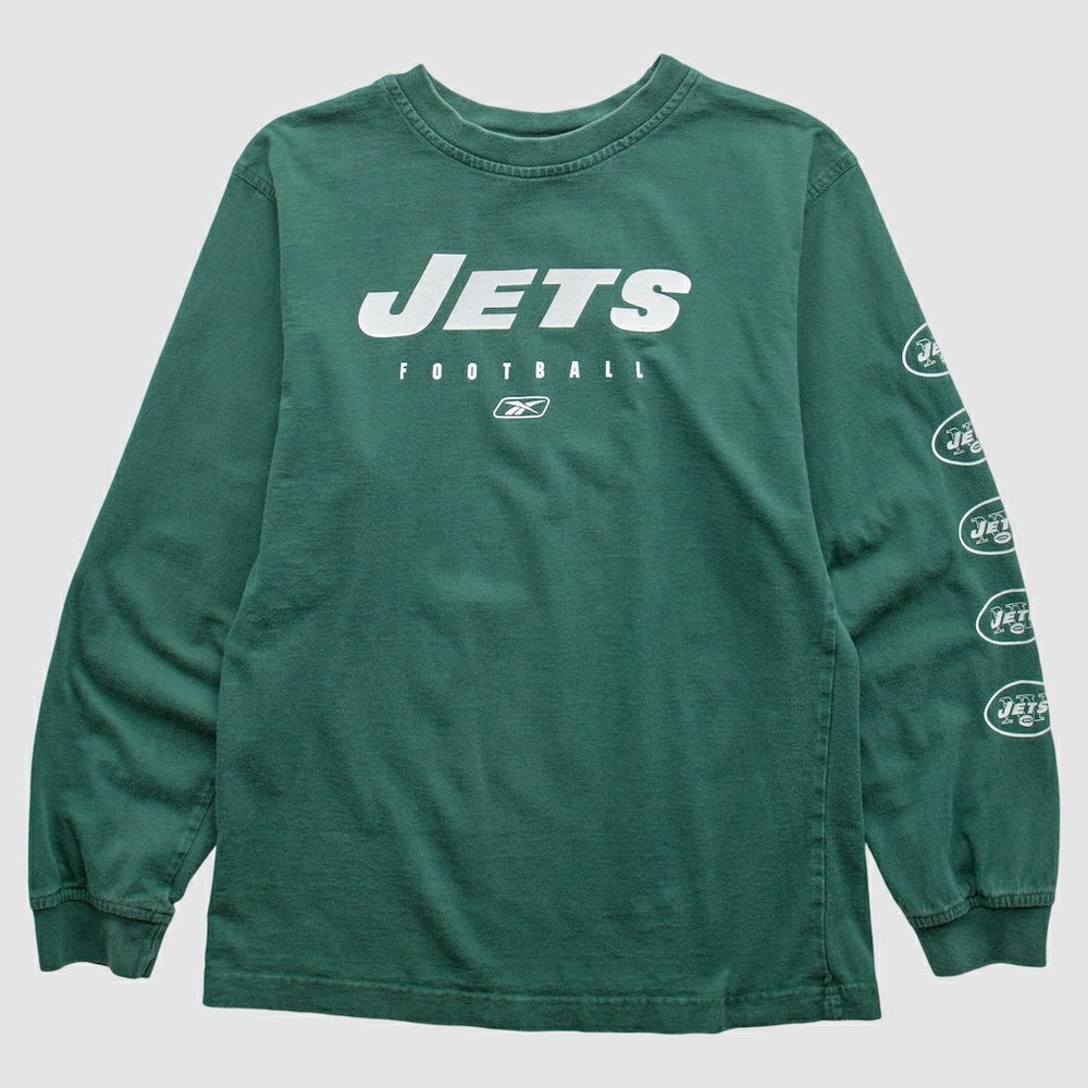 New York Jets Reebok 2000s T-Shirt Green Vintage - Fanatics