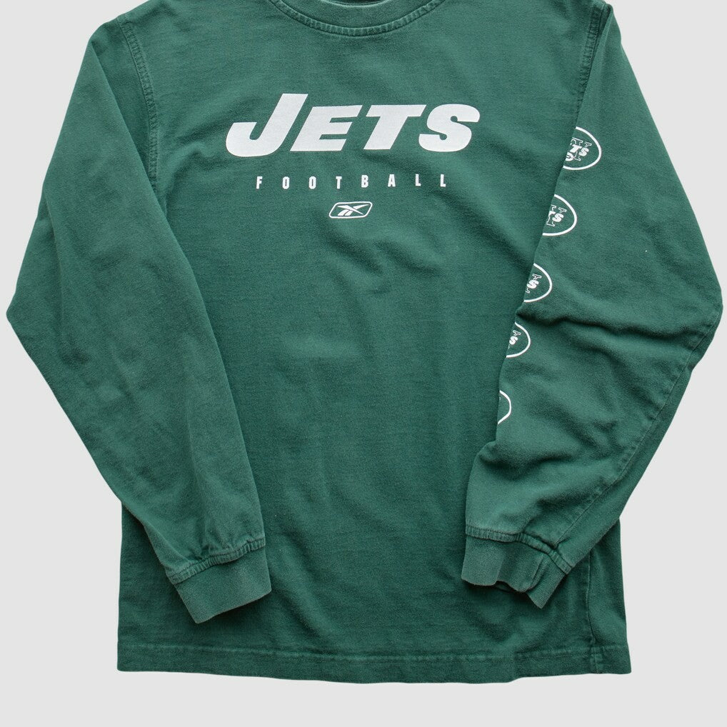 New York Jets Reebok 2000s T-Shirt Green Vintage - Fanatics