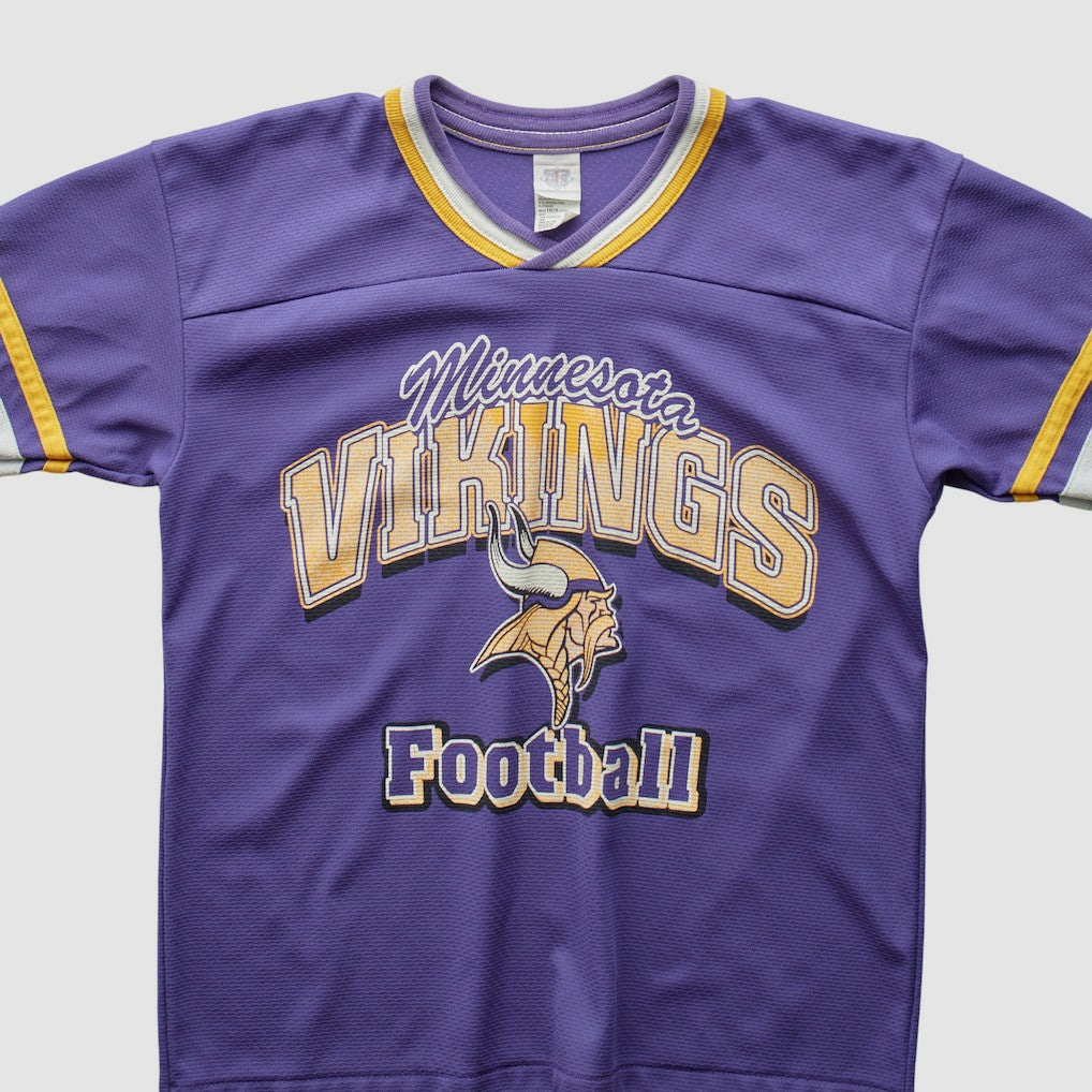 Minnesota Vikings 90s T-Shirt Purple Vintage - Fanatics